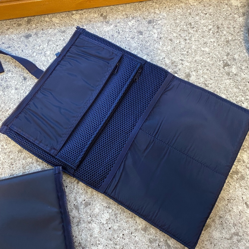 Navy Blue Joey changing pad